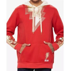 DC Comics Shazam! Fury Of The Gods Shazam Cosplay Hoodie New Size Medium